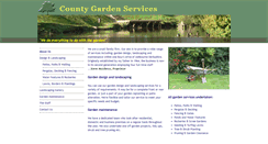 Desktop Screenshot of countygardenservices.co.uk