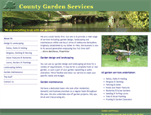 Tablet Screenshot of countygardenservices.co.uk